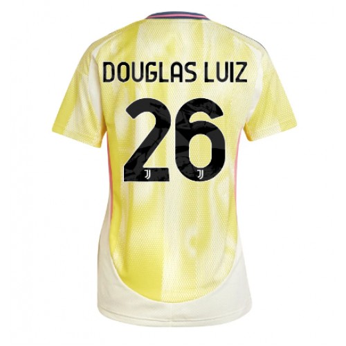 Fotbalové Dres Juventus Douglas Luiz #26 Dámské Venkovní 2024-25 Krátký Rukáv